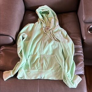 Victoria's Secret Mint Green Hoodie